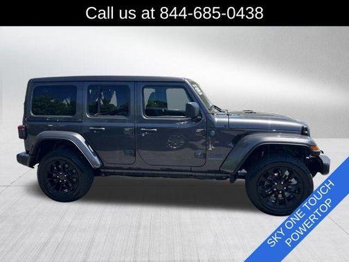 Granite Crystal Clearcoat Metallic 2025 Jeep Wrangler 4xe Sahara