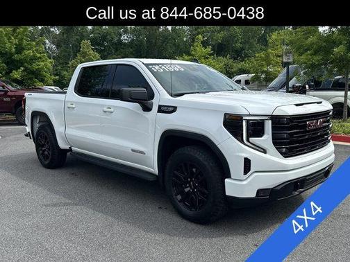 Summit White 2024 GMC Sierra 1500 Elevation