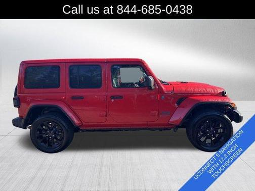 Red Clearcoat 2025 Jeep Wrangler 4xe Sahara
