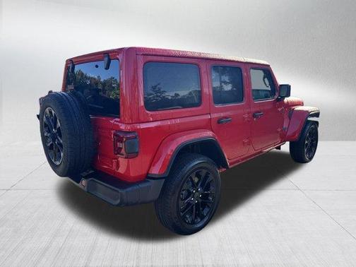 Red Clearcoat 2025 Jeep Wrangler 4xe Sahara