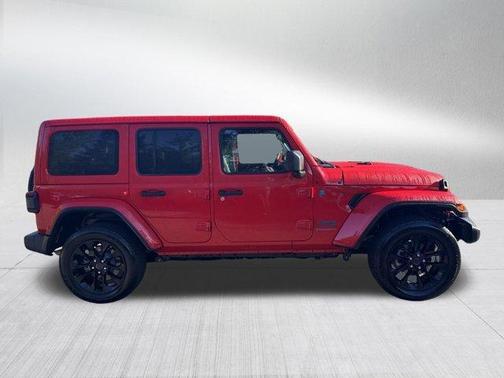 Red Clearcoat 2025 Jeep Wrangler 4xe Sahara
