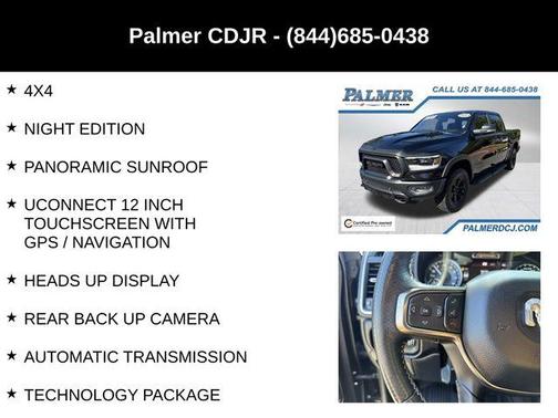 Diamond Black 2021 RAM 1500 Rebel