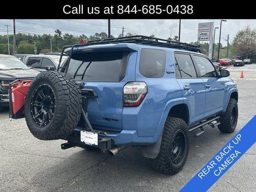 Blue 2018 Toyota 4Runner TRD Pro