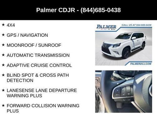 White Pearl 2023 Lexus GX 460 Base