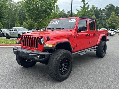 Firecracker Red Clearcoat 2020 Jeep Gladiator Overland