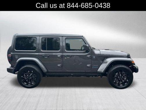 Granite Crystal Clearcoat Metallic 2025 Jeep Wrangler 4xe Sahara