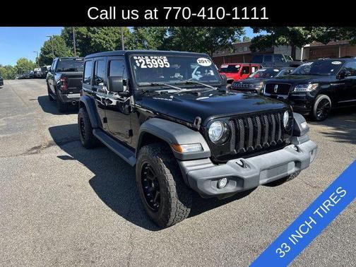 2018 Jeep Wrangler Unlimited Sport