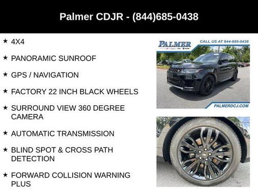 Santorini Black 2022 Land Rover Range Rover Sport HSE Silver Edition MHEV