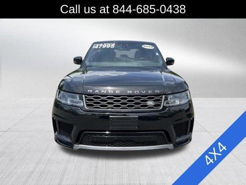 Santorini Black 2022 Land Rover Range Rover Sport HSE Silver Edition MHEV
