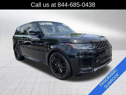 Santorini Black 2022 Land Rover Range Rover Sport HSE Silver Edition MHEV