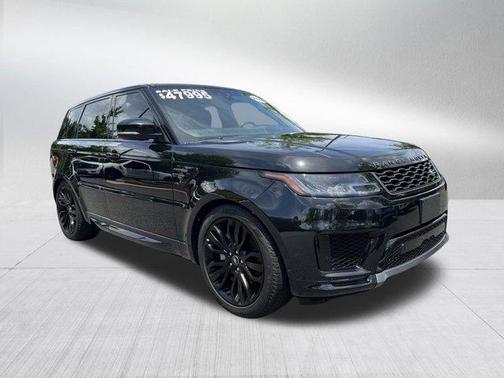 Santorini Black 2022 Land Rover Range Rover Sport HSE Silver Edition MHEV
