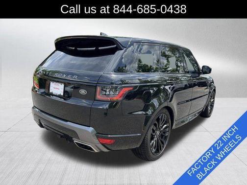 Santorini Black 2022 Land Rover Range Rover Sport HSE Silver Edition MHEV