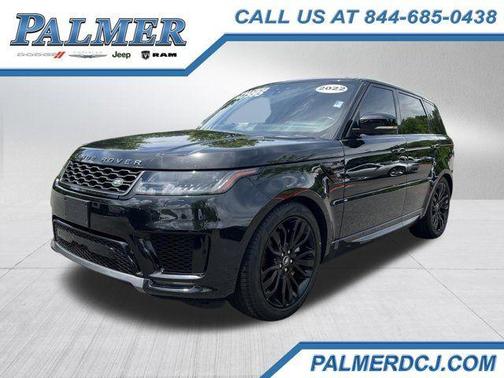 Santorini Black 2022 Land Rover Range Rover Sport HSE Silver Edition MHEV