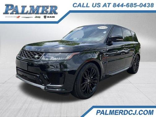 Santorini Black 2022 Land Rover Range Rover Sport HSE Silver Edition MHEV