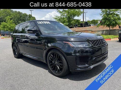 Santorini Black 2022 Land Rover Range Rover Sport HSE Silver Edition MHEV