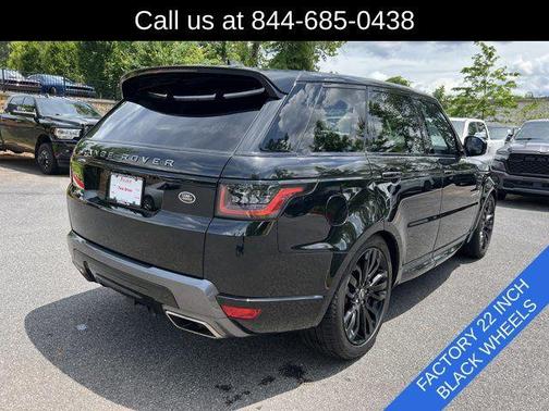 Santorini Black 2022 Land Rover Range Rover Sport HSE Silver Edition MHEV