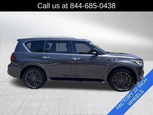 Anthracite Gray 2023 INFINITI QX80 PREMIUM SELECT