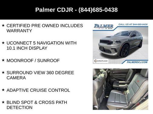 Gray Clearcoat 2023 Dodge Durango GT