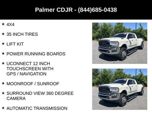 Pearl White 2022 RAM 3500 Limited