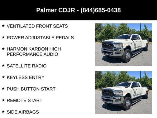 Pearl White 2022 RAM 3500 Limited