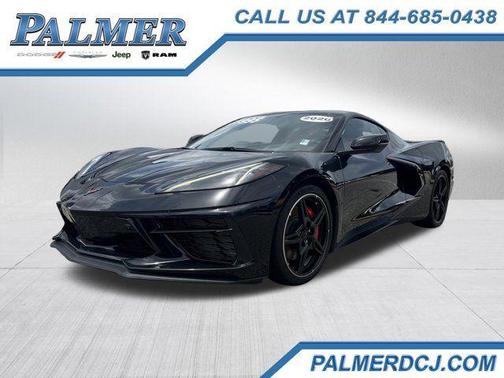 Black 2020 Chevrolet Corvette Stingray w/3LT