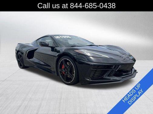 Black 2020 Chevrolet Corvette Stingray w/3LT
