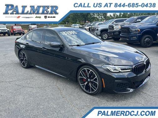 Black Sapphire Metallic 2022 BMW M550 i xDrive