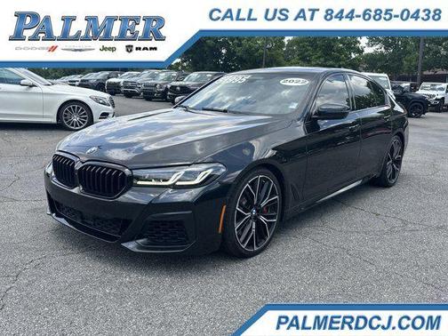 Black Sapphire Metallic 2022 BMW M550 i xDrive
