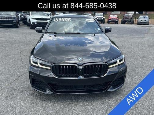 Black Sapphire Metallic 2022 BMW M550 i xDrive