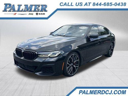 Black Sapphire Metallic 2022 BMW M550 i xDrive