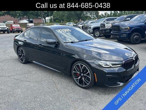 Black Sapphire Metallic 2022 BMW M550 i xDrive