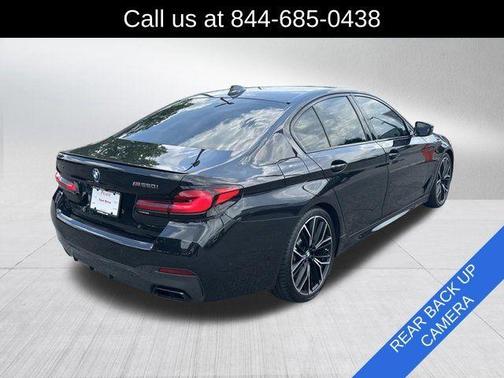Black Sapphire Metallic 2022 BMW M550 i xDrive