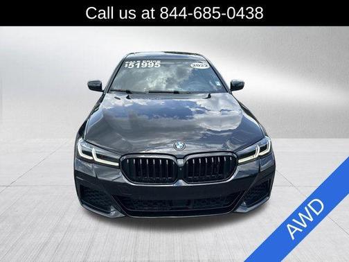 Black Sapphire Metallic 2022 BMW M550 i xDrive