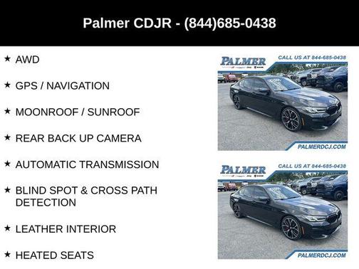 Black Sapphire Metallic 2022 BMW M550 i xDrive