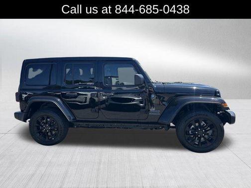 Black Clearcoat 2025 Jeep Wrangler 4xe Sahara