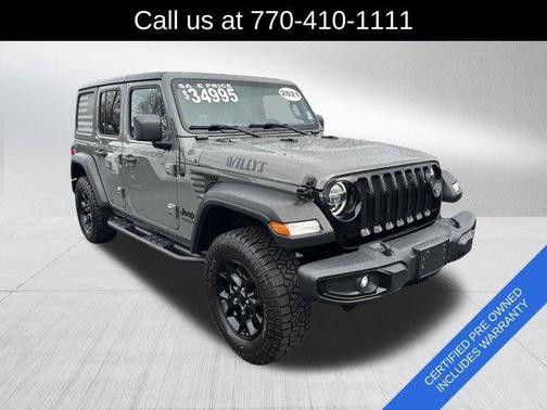 2021 Jeep Wrangler Unlimited Sport