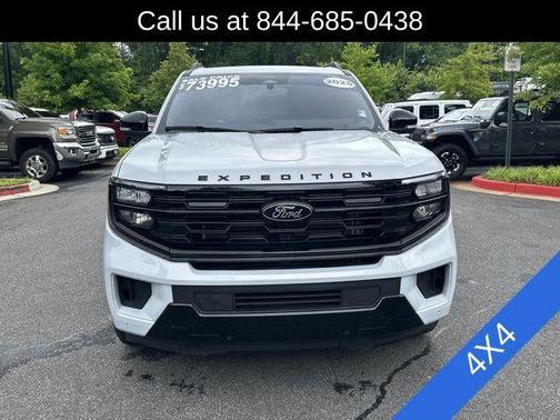 Silver Metallic 2025 Ford Expedition Platinum