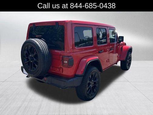 Firecracker Red Clearcoat 2025 Jeep Wrangler 4xe Sahara