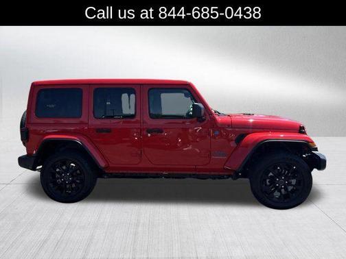 Firecracker Red Clearcoat 2025 Jeep Wrangler 4xe Sahara