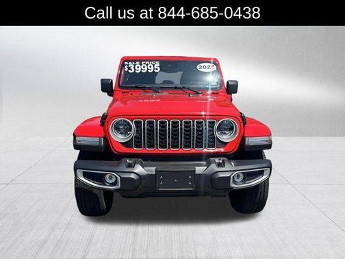 Firecracker Red Clearcoat 2025 Jeep Wrangler 4xe Sahara