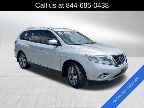 Brilliant Silver 2015 Nissan Pathfinder Platinum