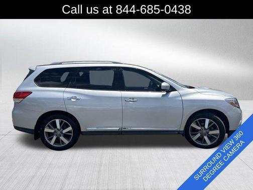 Brilliant Silver 2015 Nissan Pathfinder Platinum
