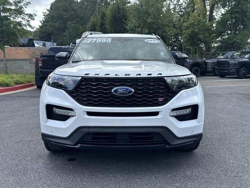White Metallic 2020 Ford Explorer ST