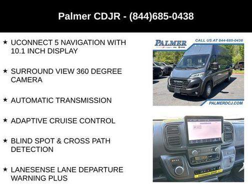 Gray 2024 RAM ProMaster 3500 Delivery Van BEV Super High Roof