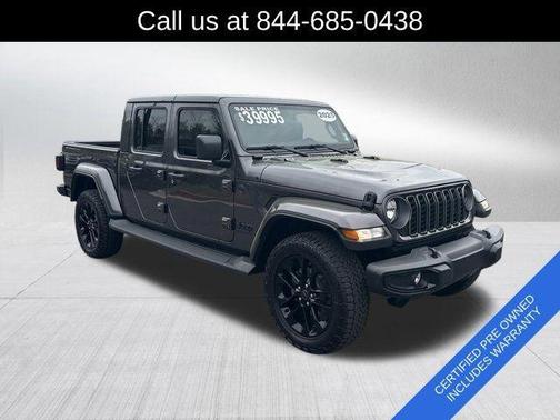 Granite Crystal Clearcoat Metallic 2025 Jeep Gladiator Sport