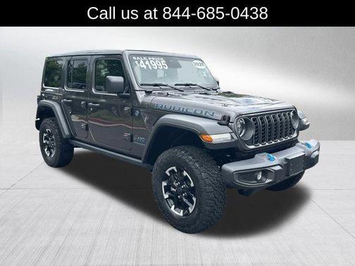 Granite Crystal Clearcoat Metallic 2025 Jeep Wrangler 4xe Rubicon