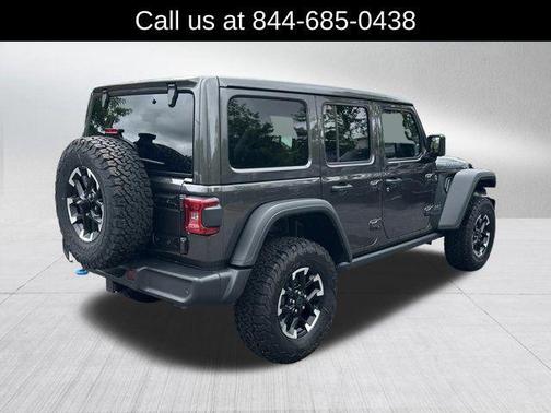 Granite Crystal Clearcoat Metallic 2025 Jeep Wrangler 4xe Rubicon