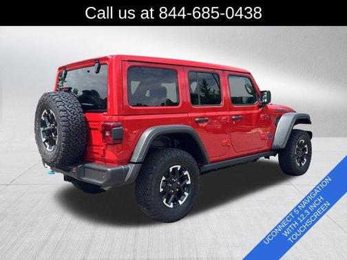 Red Clearcoat 2025 Jeep Wrangler 4xe Rubicon