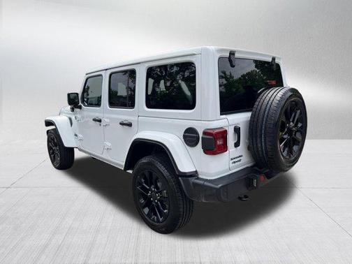 Bright White Clearcoat 2025 Jeep Wrangler 4xe Sahara