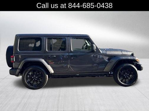 Crystal Metallic 2025 Jeep Wrangler 4xe Sahara